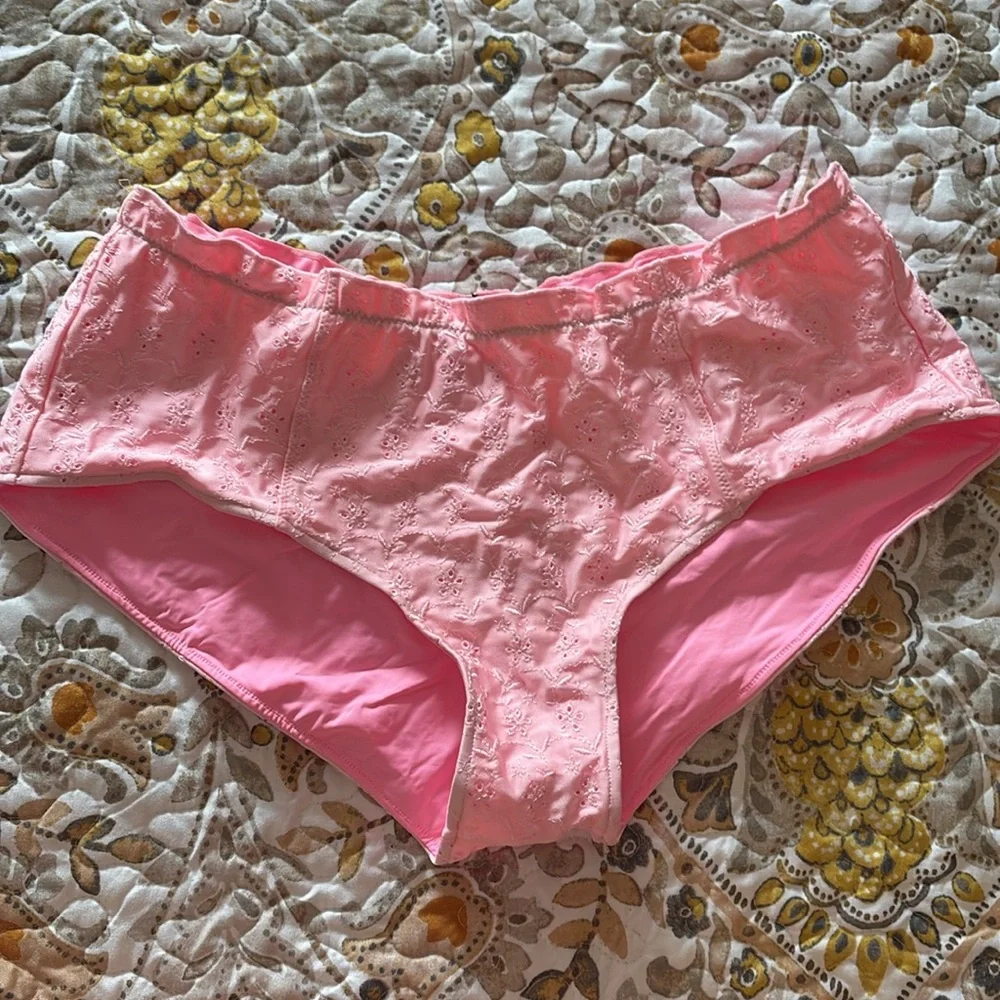 Frankies Bikinis Lisa Eyelet Bikini Bottom